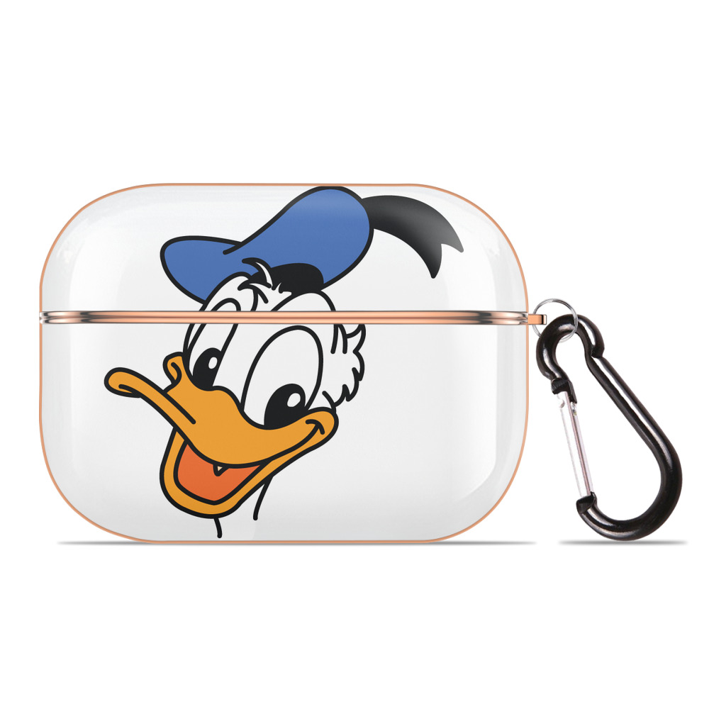 （画像用） ミッキーマウス Mickey Mouse 【AirPods Pro用】ハードシェル保護ケース｜耐衝撃・防指紋・カラビナ付き商品仕様