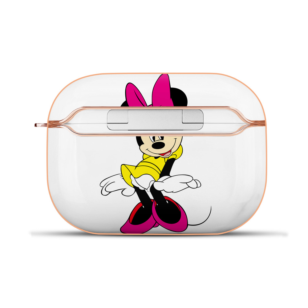 （画像用） ミッキーマウス Mickey Mouse 【AirPods Pro用】ハードシェル保護ケース｜耐衝撃・防指紋・カラビナ付き商品仕様