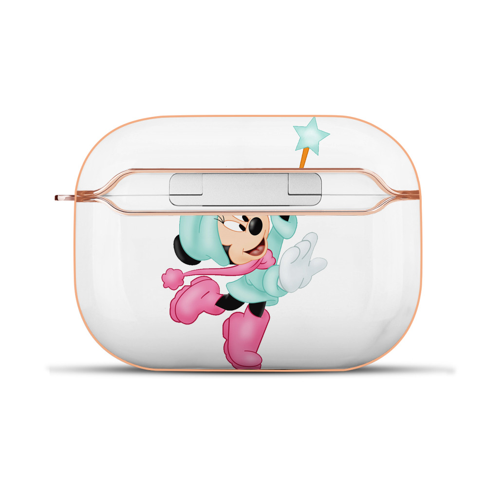 （画像用） ミッキーマウス Mickey Mouse 【AirPods Pro用】ハードシェル保護ケース｜耐衝撃・防指紋・カラビナ付き商品仕様