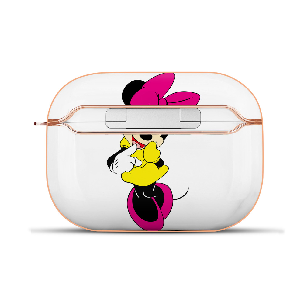 （画像用） ミッキーマウス Mickey Mouse 【AirPods Pro用】ハードシェル保護ケース｜耐衝撃・防指紋・カラビナ付き商品仕様