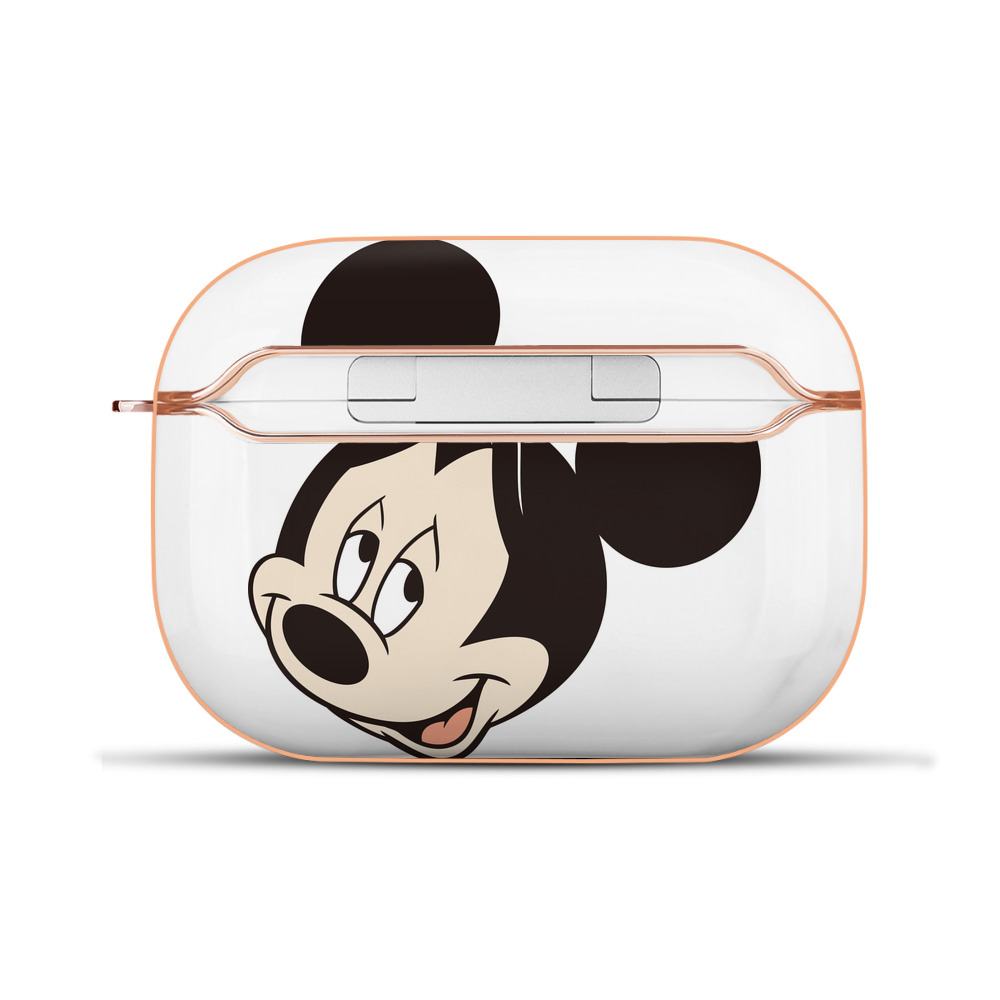 （画像用） ミッキーマウス Mickey Mouse 【AirPods Pro用】ハードシェル保護ケース｜耐衝撃・防指紋・カラビナ付き商品仕様