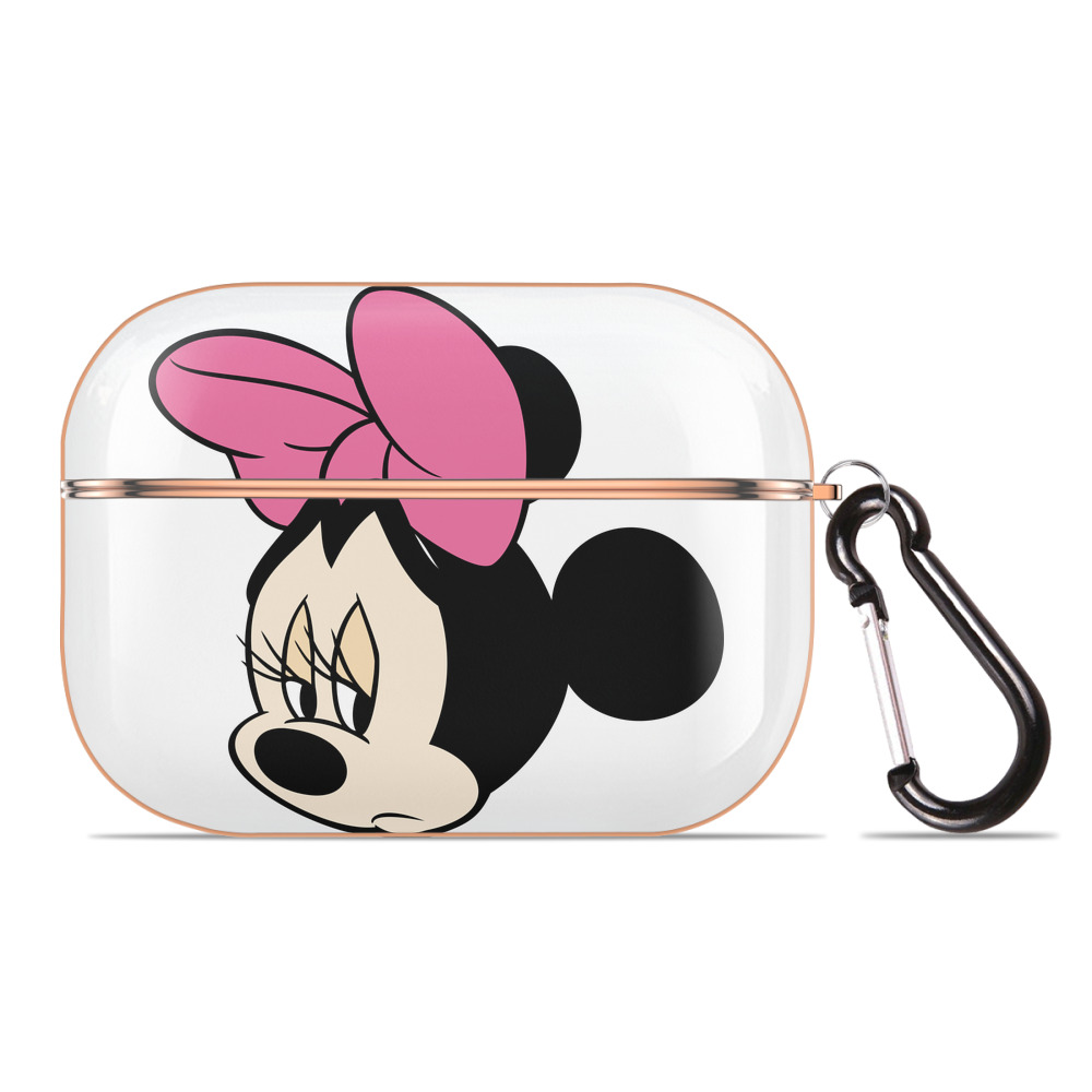 （画像用） ミッキーマウス Mickey Mouse 【AirPods Pro用】ハードシェル保護ケース｜耐衝撃・防指紋・カラビナ付き商品仕様