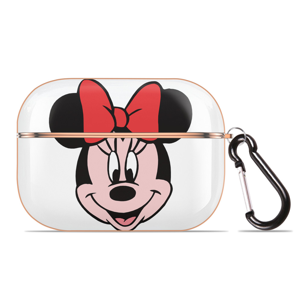 （画像用） ミッキーマウス Mickey Mouse 【AirPods Pro用】ハードシェル保護ケース｜耐衝撃・防指紋・カラビナ付き商品仕様