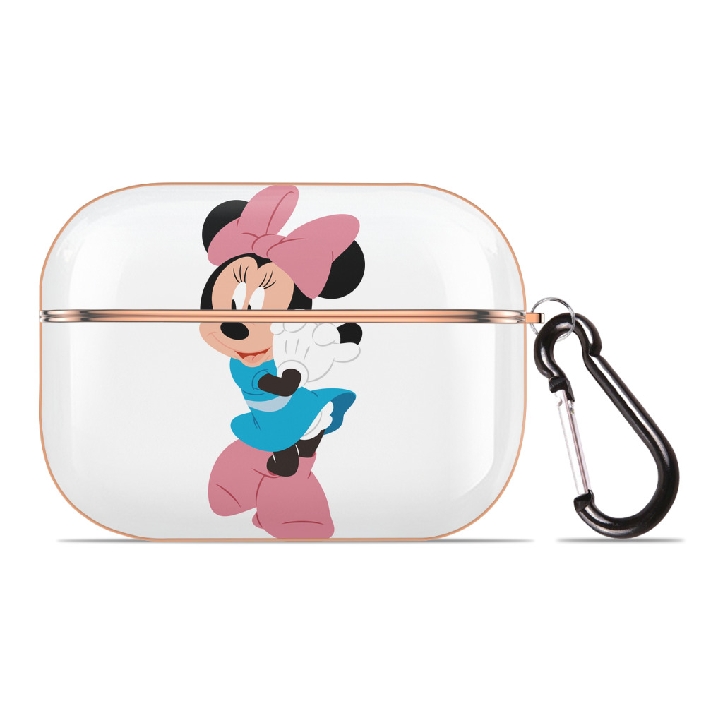 （画像用） ミッキーマウス Mickey Mouse 【AirPods Pro用】ハードシェル保護ケース｜耐衝撃・防指紋・カラビナ付き商品仕様