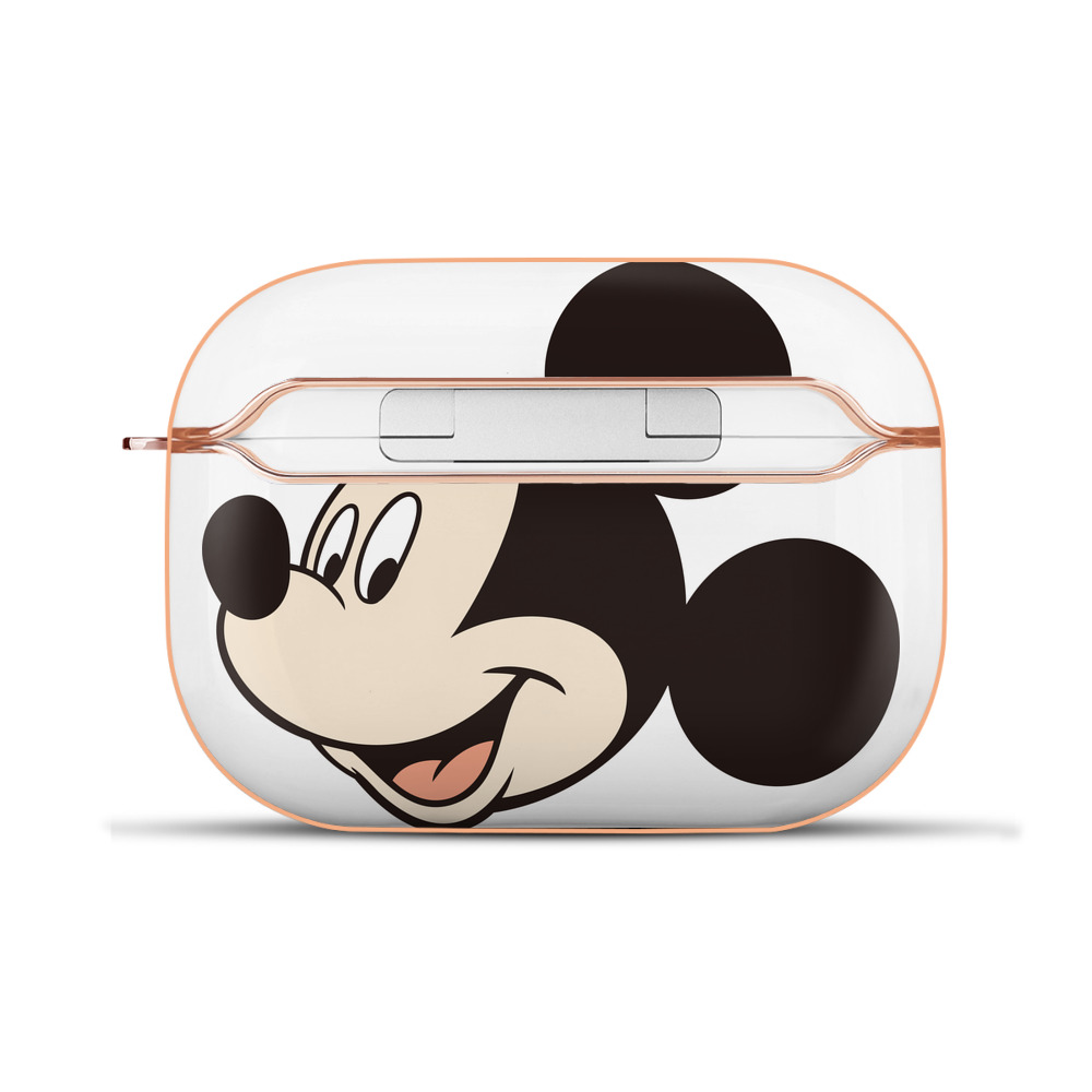 （画像用） ミッキーマウス Mickey Mouse 【AirPods Pro用】ハードシェル保護ケース｜耐衝撃・防指紋・カラビナ付き商品仕様