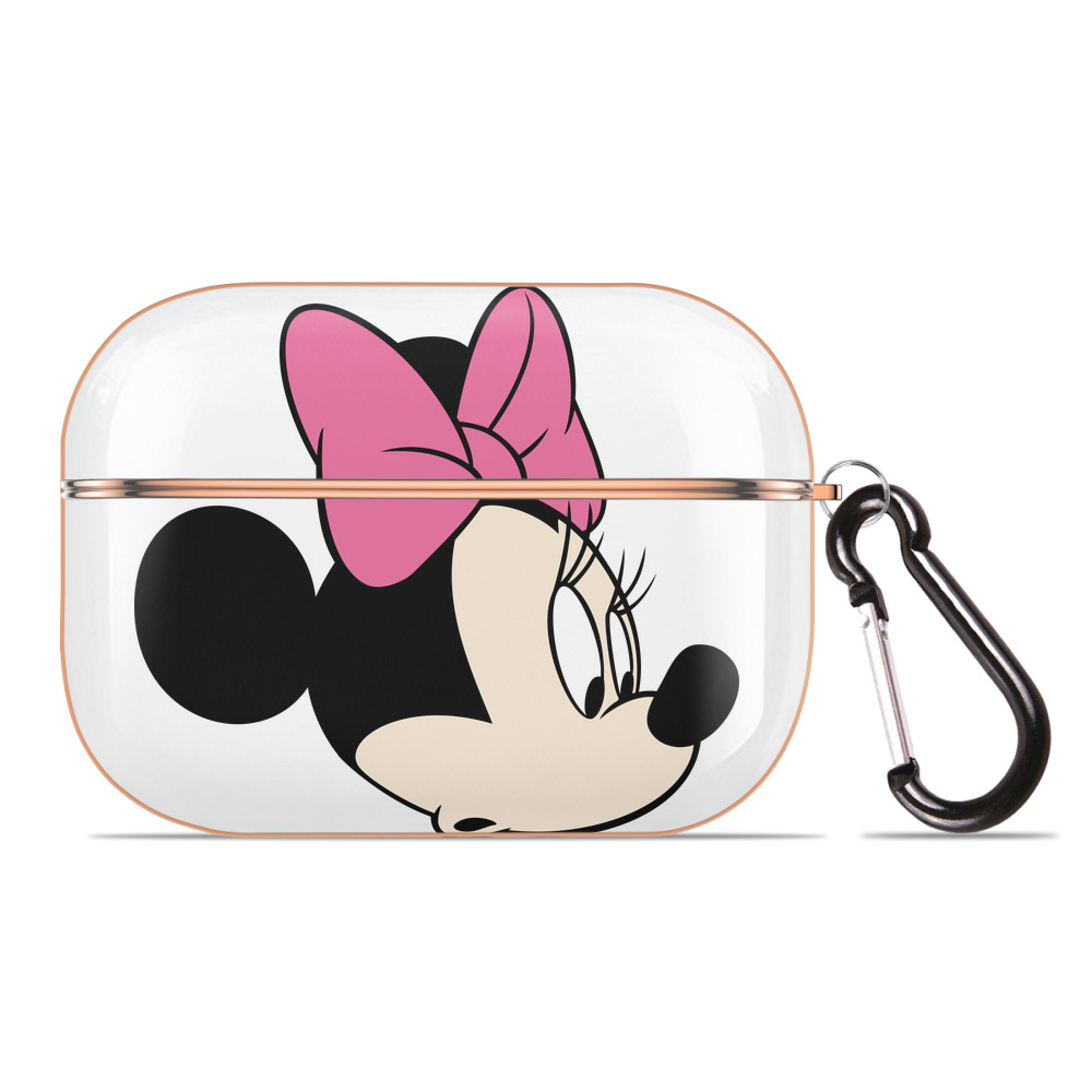 （画像用） ミッキーマウス Mickey Mouse 【AirPods Pro用】ハードシェル保護ケース｜耐衝撃・防指紋・カラビナ付き商品仕様