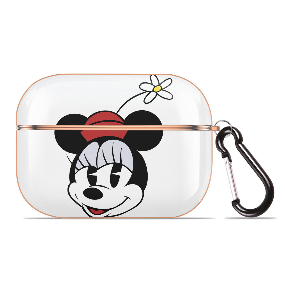 （画像用） ミッキーマウス Mickey Mouse 【AirPods Pro用】ハードシェル保護ケース｜耐衝撃・防指紋・カラビナ付き商品仕様