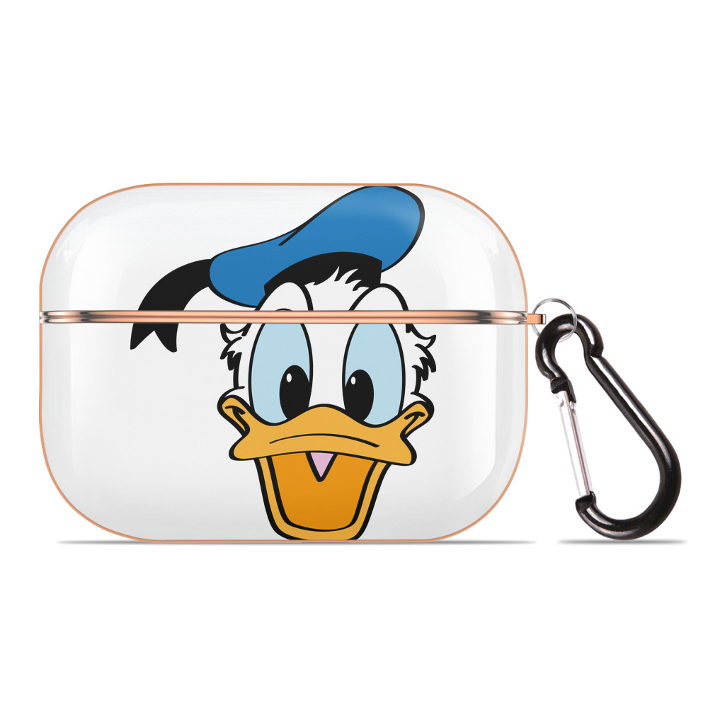 （画像用） ミッキーマウス Mickey Mouse 【AirPods Pro用】ハードシェル保護ケース｜耐衝撃・防指紋・カラビナ付き商品仕様