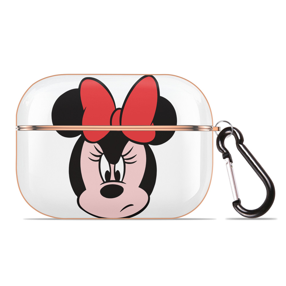 （画像用） ミッキーマウス Mickey Mouse 【AirPods Pro用】ハードシェル保護ケース｜耐衝撃・防指紋・カラビナ付き商品仕様
