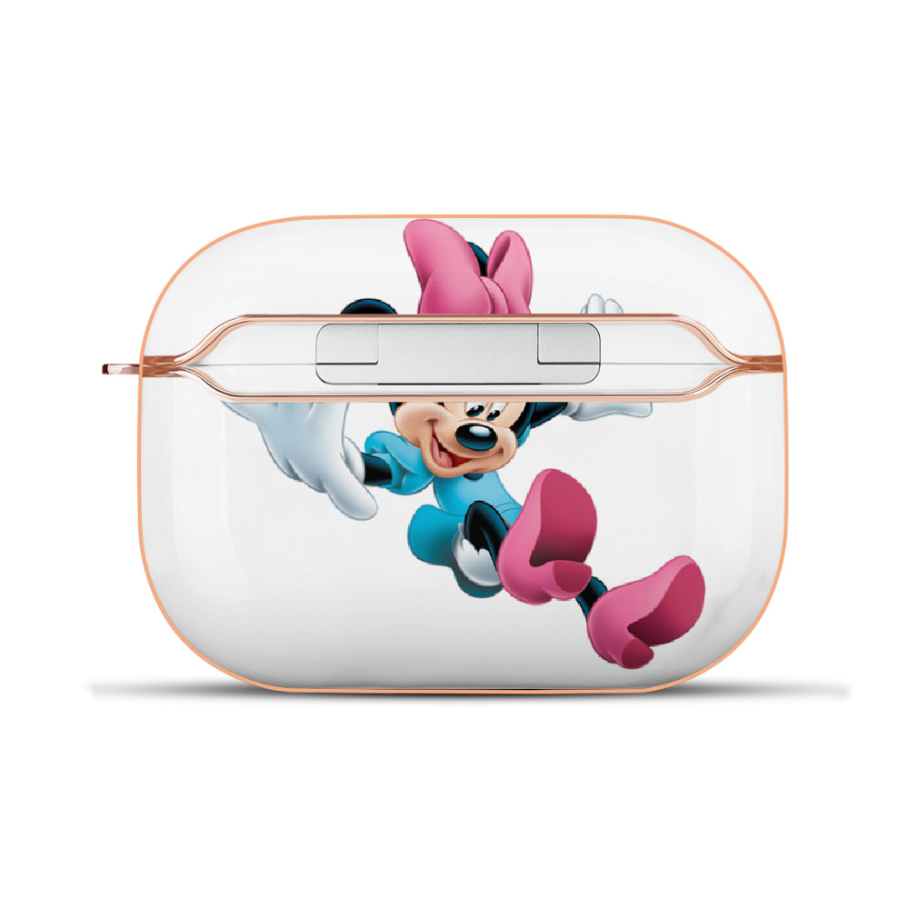 （画像用） ミッキーマウス Mickey Mouse 【AirPods Pro用】ハードシェル保護ケース｜耐衝撃・防指紋・カラビナ付き商品仕様