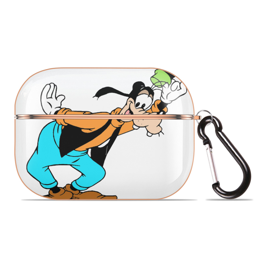 （画像用） ミッキーマウス Mickey Mouse 【AirPods Pro用】ハードシェル保護ケース｜耐衝撃・防指紋・カラビナ付き商品仕様