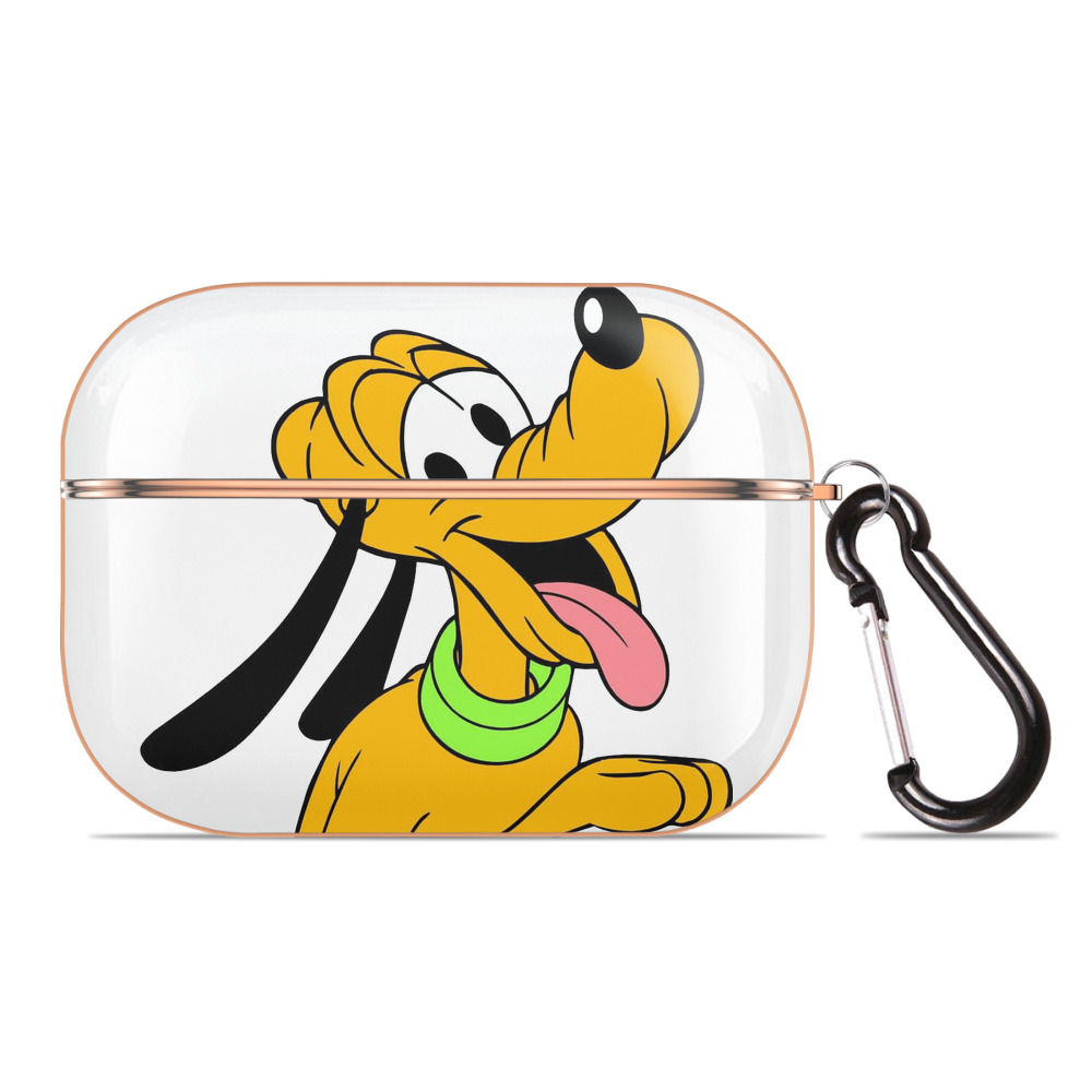 （画像用） ミッキーマウス Mickey Mouse 【AirPods Pro用】ハードシェル保護ケース｜耐衝撃・防指紋・カラビナ付き商品仕様