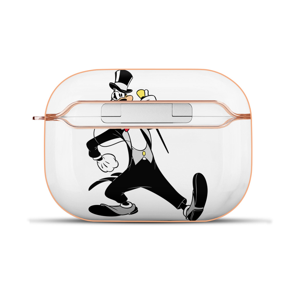 （画像用） ミッキーマウス Mickey Mouse 【AirPods Pro用】ハードシェル保護ケース｜耐衝撃・防指紋・カラビナ付き商品仕様
