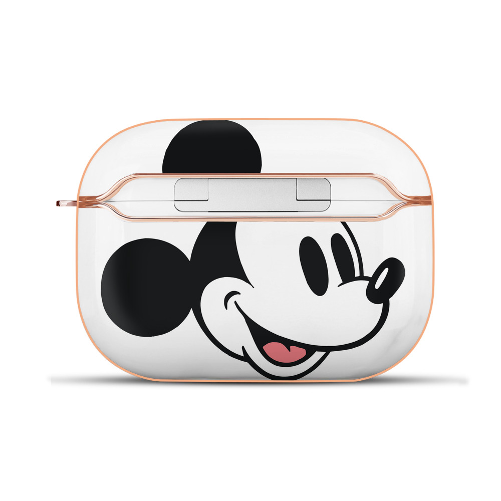 （画像用） ミッキーマウス Mickey Mouse 【AirPods Pro用】ハードシェル保護ケース｜耐衝撃・防指紋・カラビナ付き商品仕様