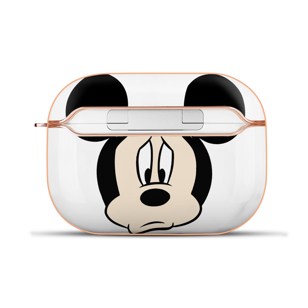 （画像用） ミッキーマウス Mickey Mouse 【AirPods Pro用】ハードシェル保護ケース｜耐衝撃・防指紋・カラビナ付き商品仕様