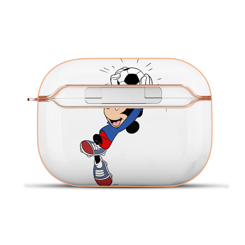 （画像用） ミッキーマウス Mickey Mouse 【AirPods Pro用】ハードシェル保護ケース｜耐衝撃・防指紋・カラビナ付き商品仕様