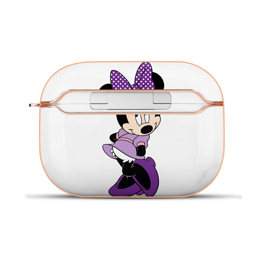 （画像用） ミッキーマウス Mickey Mouse 【AirPods Pro用】ハードシェル保護ケース｜耐衝撃・防指紋・カラビナ付き商品仕様
