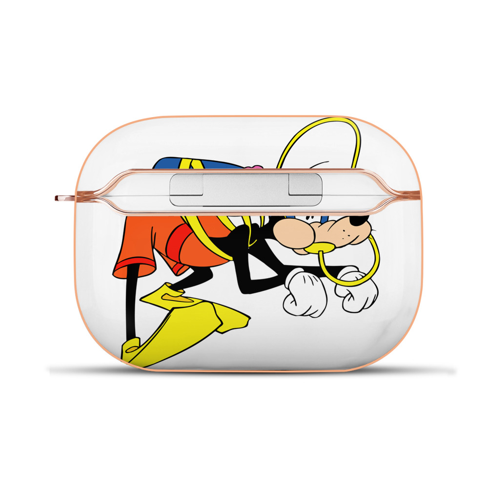 （画像用） ミッキーマウス Mickey Mouse 【AirPods Pro用】ハードシェル保護ケース｜耐衝撃・防指紋・カラビナ付き商品仕様