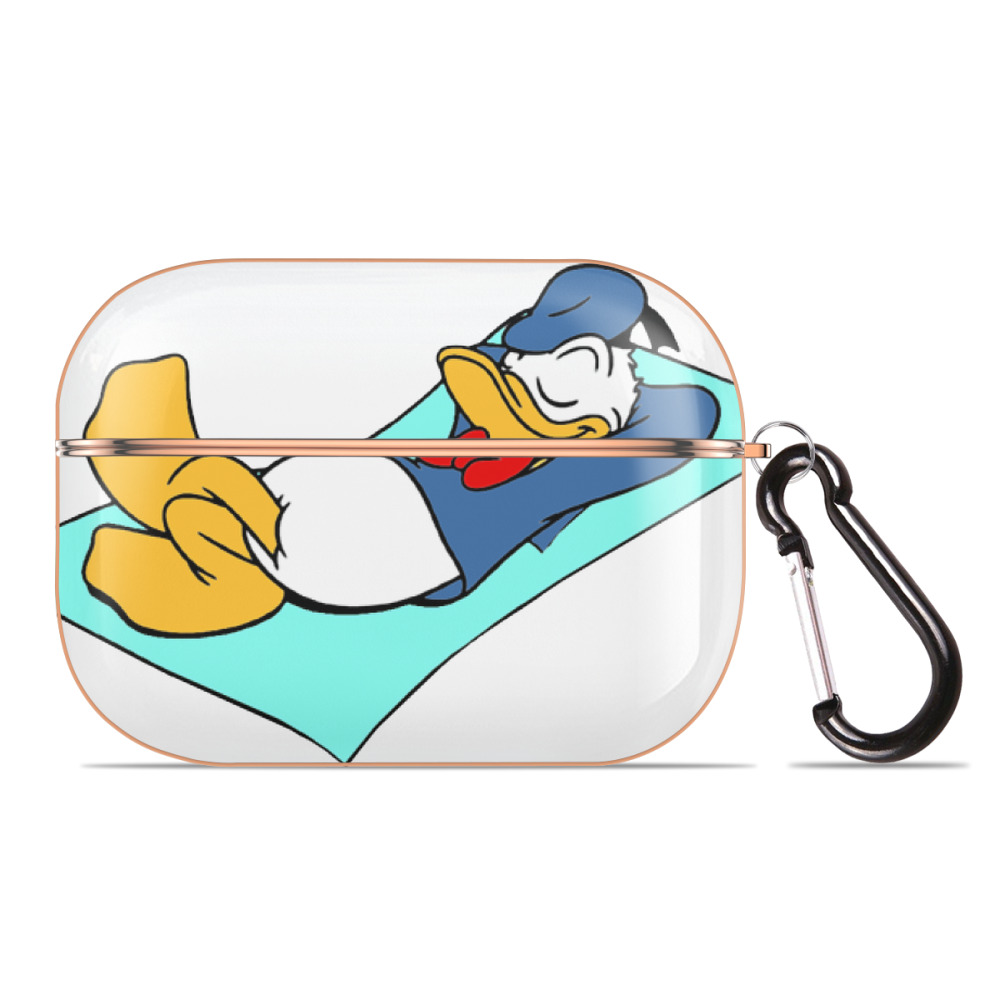 （画像用） ミッキーマウス Mickey Mouse 【AirPods Pro用】ハードシェル保護ケース｜耐衝撃・防指紋・カラビナ付き商品仕様