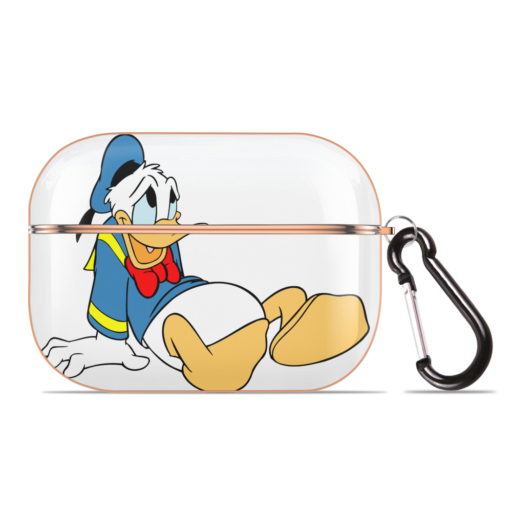 （画像用） ミッキーマウス Mickey Mouse 【AirPods Pro用】ハードシェル保護ケース｜耐衝撃・防指紋・カラビナ付き商品仕様