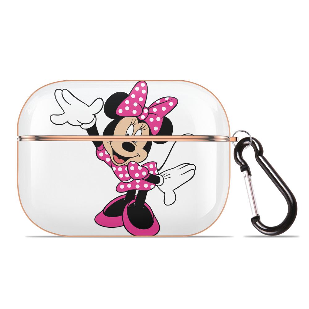 （画像用） ミッキーマウス Mickey Mouse 【AirPods Pro用】ハードシェル保護ケース｜耐衝撃・防指紋・カラビナ付き商品仕様