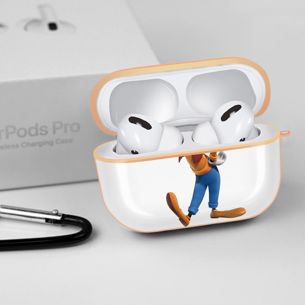 ミッキーマウス Mickey Mouse 【AirPods Pro用】ハードシェル保護ケース｜耐衝撃・防指紋・カラビナ付き商品仕様