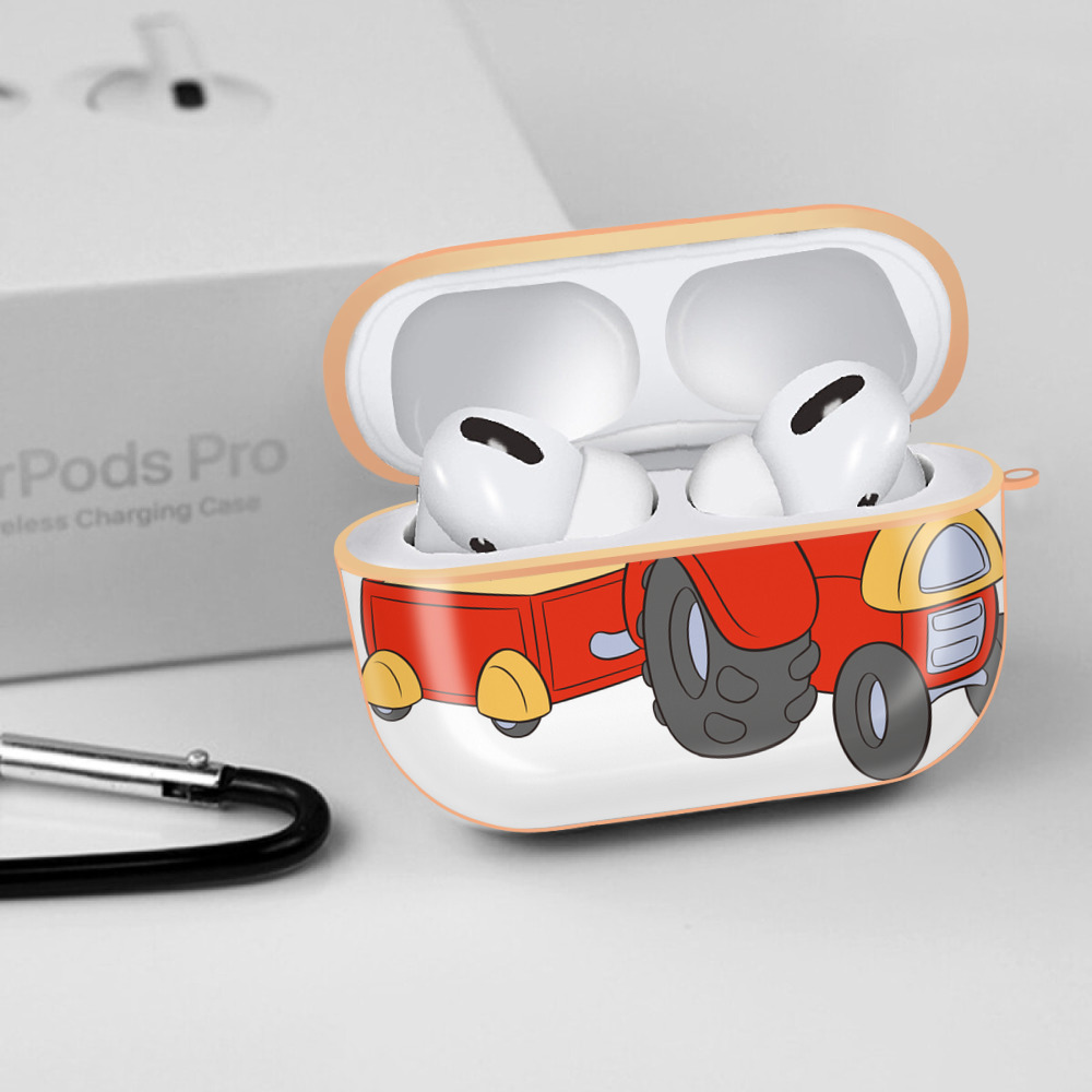 ミッキーマウス Mickey Mouse 【AirPods Pro用】ハードシェル保護ケース｜耐衝撃・防指紋・カラビナ付き商品仕様