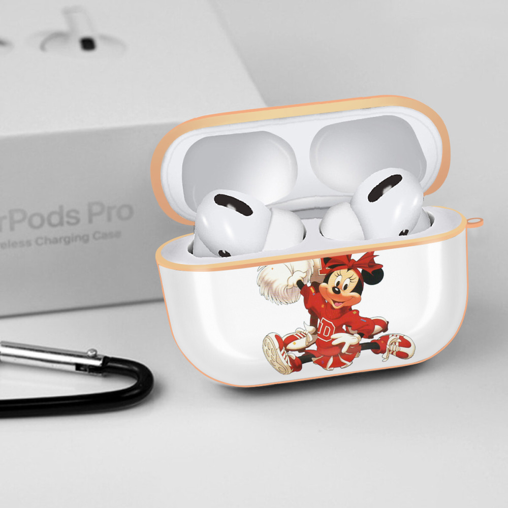 ミッキーマウス Mickey Mouse 【AirPods Pro用】ハードシェル保護ケース｜耐衝撃・防指紋・カラビナ付き商品仕様