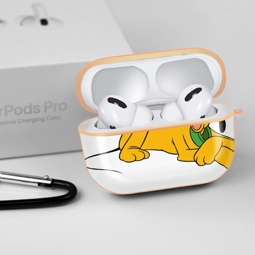 ミッキーマウス Mickey Mouse 【AirPods Pro用】ハードシェル保護ケース｜耐衝撃・防指紋・カラビナ付き商品仕様