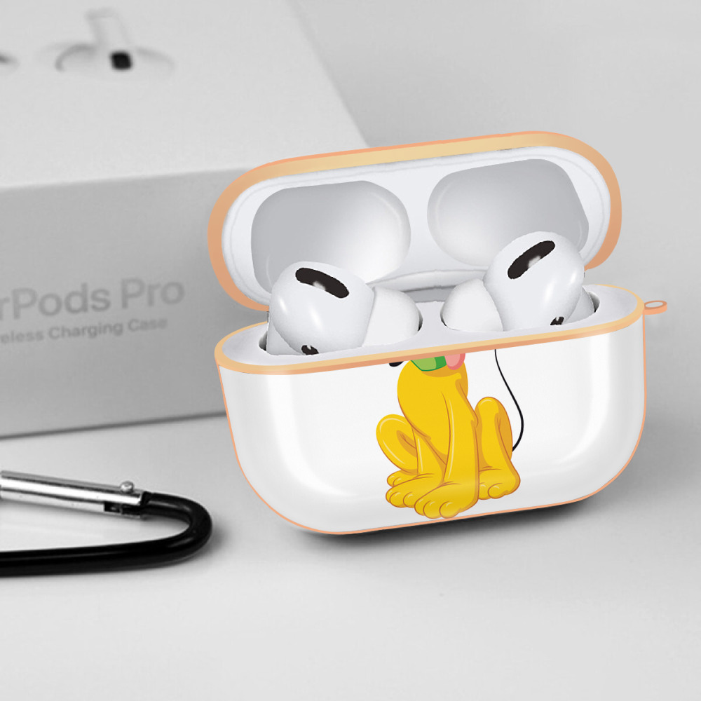 ミッキーマウス Mickey Mouse 【AirPods Pro用】ハードシェル保護ケース｜耐衝撃・防指紋・カラビナ付き商品仕様