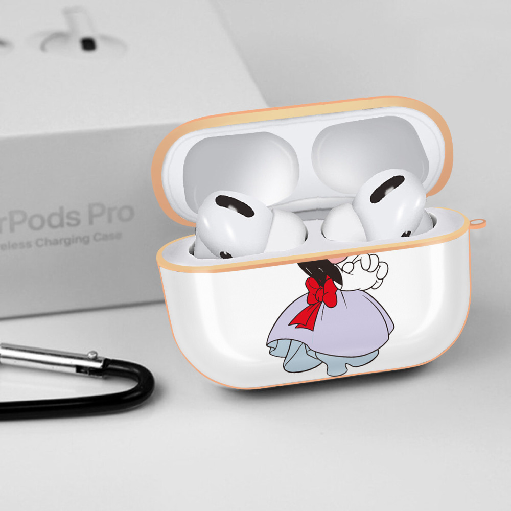 ミッキーマウス Mickey Mouse 【AirPods Pro用】ハードシェル保護ケース｜耐衝撃・防指紋・カラビナ付き商品仕様