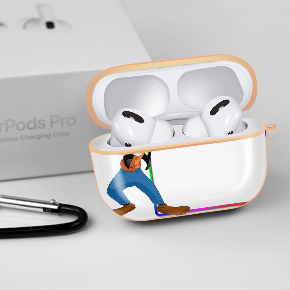ミッキーマウス Mickey Mouse 【AirPods Pro用】ハードシェル保護ケース｜耐衝撃・防指紋・カラビナ付き商品仕様