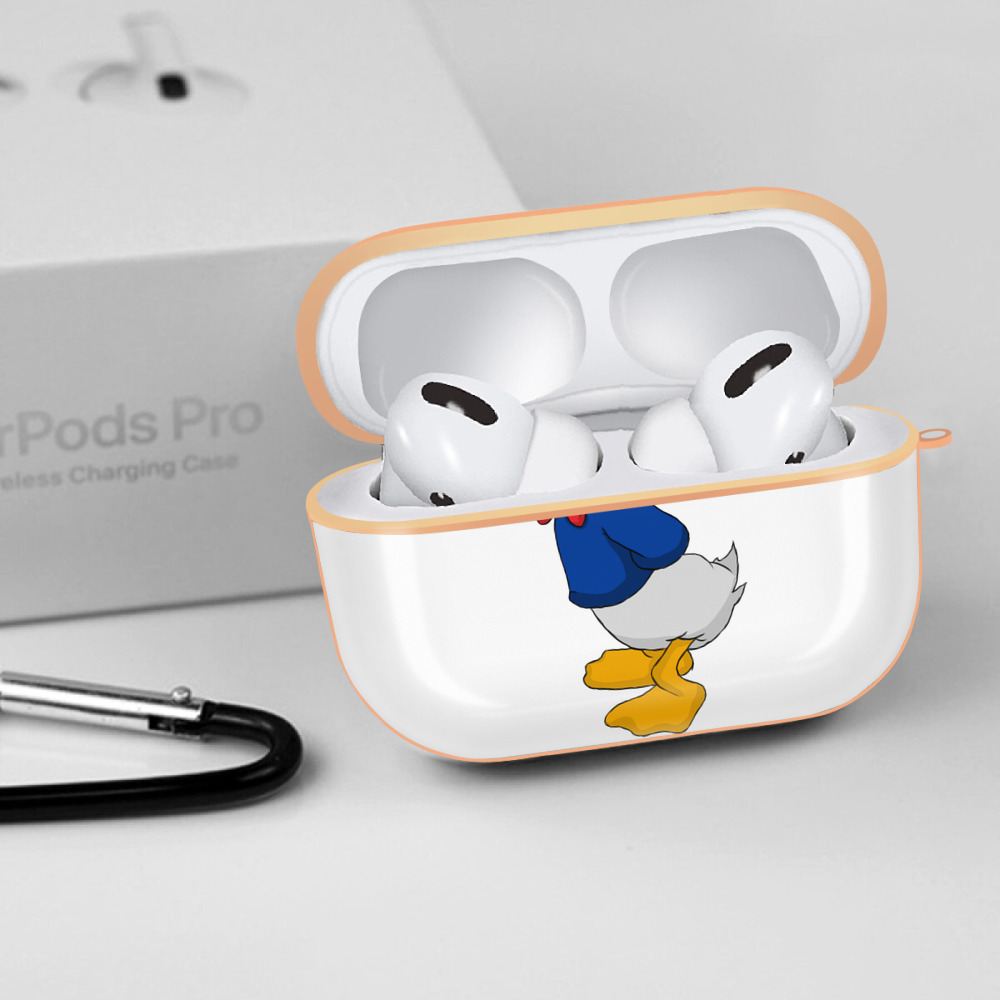 ミッキーマウス Mickey Mouse 【AirPods Pro用】ハードシェル保護ケース｜耐衝撃・防指紋・カラビナ付き商品仕様