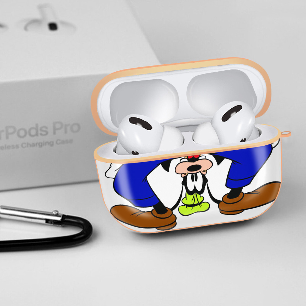 ミッキーマウス Mickey Mouse 【AirPods Pro用】ハードシェル保護ケース｜耐衝撃・防指紋・カラビナ付き商品仕様