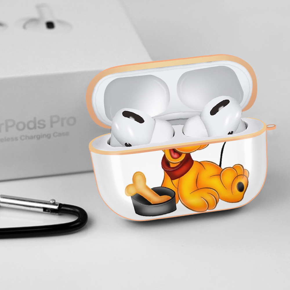 ミッキーマウス Mickey Mouse 【AirPods Pro用】ハードシェル保護ケース｜耐衝撃・防指紋・カラビナ付き商品仕様