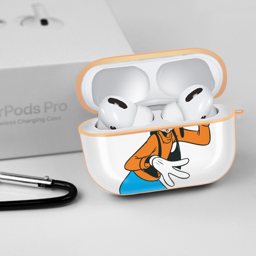 ミッキーマウス Mickey Mouse 【AirPods Pro用】ハードシェル保護ケース｜耐衝撃・防指紋・カラビナ付き商品仕様