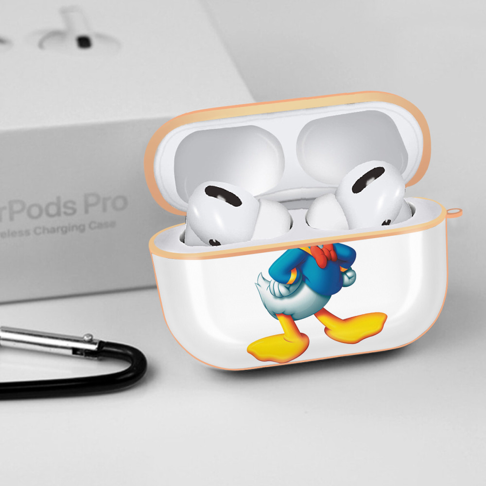 ミッキーマウス Mickey Mouse 【AirPods Pro用】ハードシェル保護ケース｜耐衝撃・防指紋・カラビナ付き商品仕様