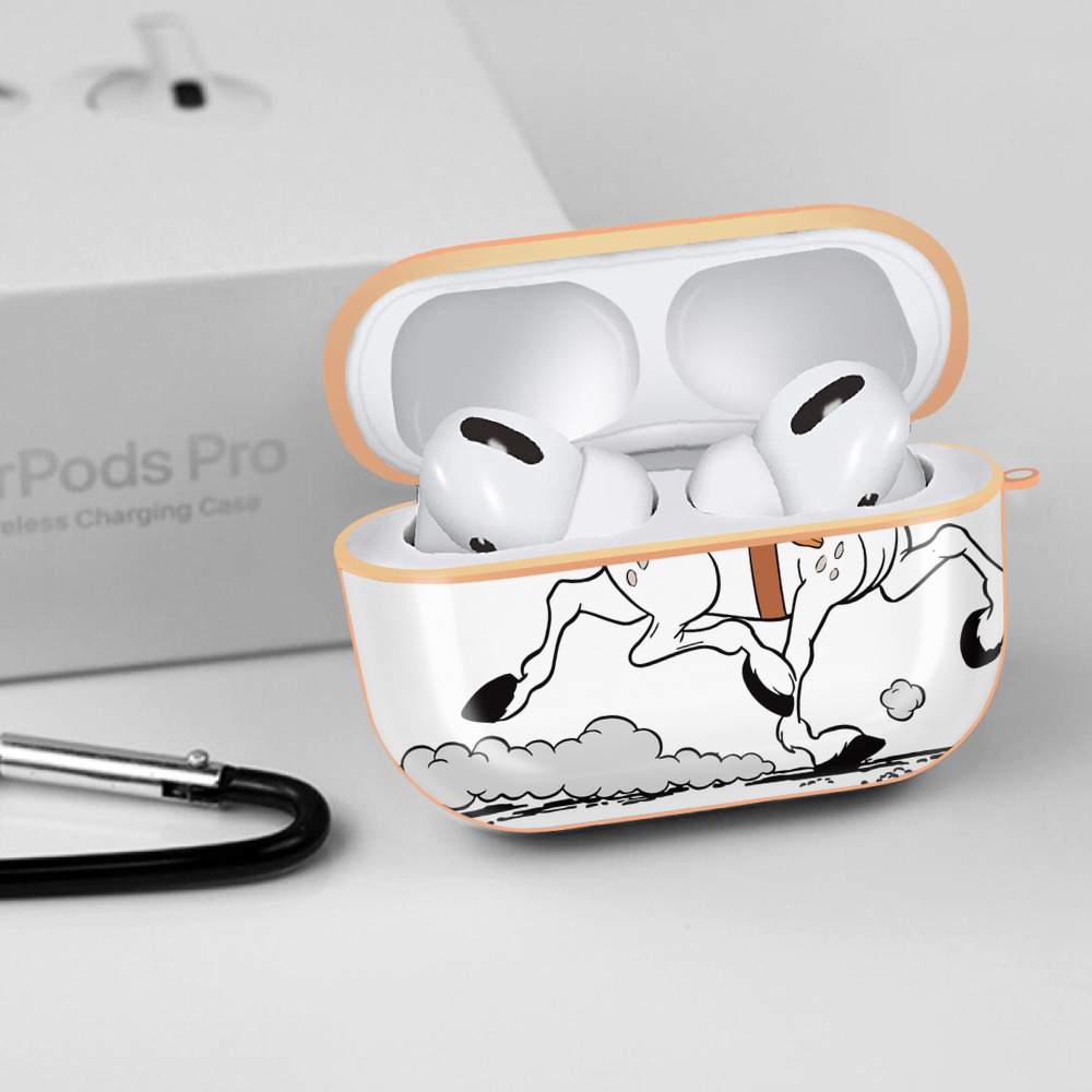 ミッキーマウス Mickey Mouse 【AirPods Pro用】ハードシェル保護ケース｜耐衝撃・防指紋・カラビナ付き商品仕様