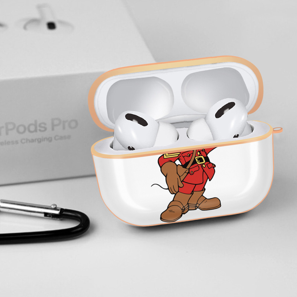 ミッキーマウス Mickey Mouse 【AirPods Pro用】ハードシェル保護ケース｜耐衝撃・防指紋・カラビナ付き商品仕様