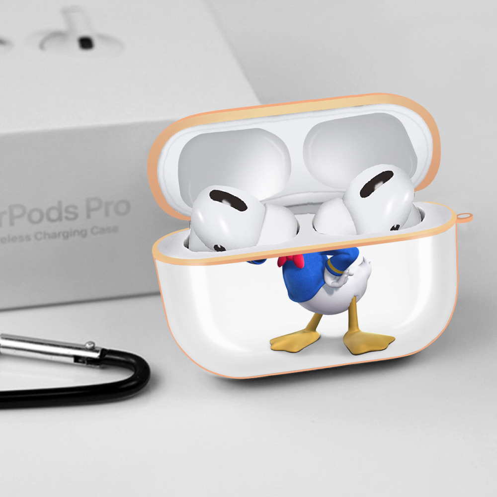 ミッキーマウス Mickey Mouse 【AirPods Pro用】ハードシェル保護ケース｜耐衝撃・防指紋・カラビナ付き商品仕様