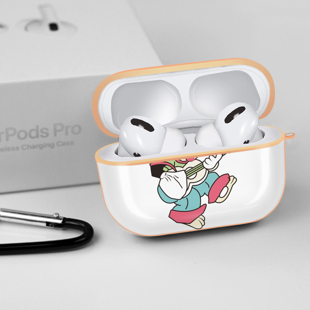 ミッキーマウス Mickey Mouse 【AirPods Pro用】ハードシェル保護ケース｜耐衝撃・防指紋・カラビナ付き商品仕様