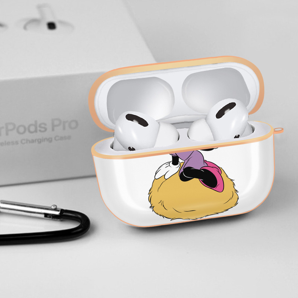 ミッキーマウス Mickey Mouse 【AirPods Pro用】ハードシェル保護ケース｜耐衝撃・防指紋・カラビナ付き商品仕様