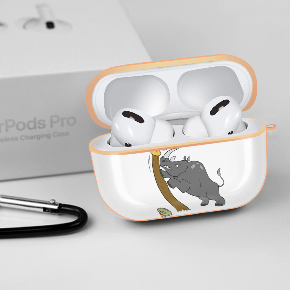 ミッキーマウス Mickey Mouse 【AirPods Pro用】ハードシェル保護ケース｜耐衝撃・防指紋・カラビナ付き商品仕様