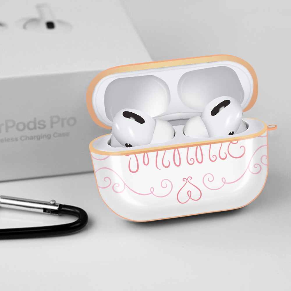 ミッキーマウス Mickey Mouse 【AirPods Pro用】ハードシェル保護ケース｜耐衝撃・防指紋・カラビナ付き商品仕様