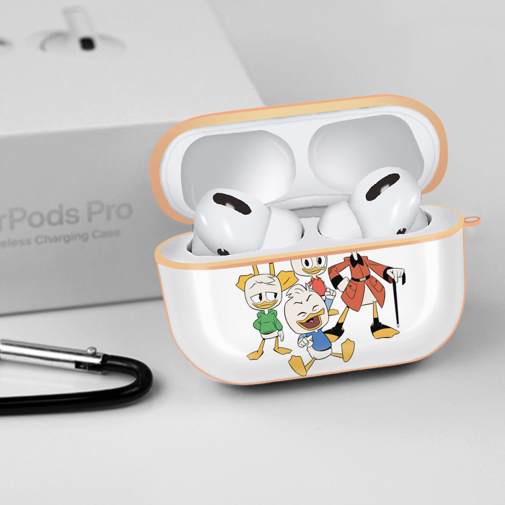 ミッキーマウス Mickey Mouse 【AirPods Pro用】ハードシェル保護ケース｜耐衝撃・防指紋・カラビナ付き商品仕様