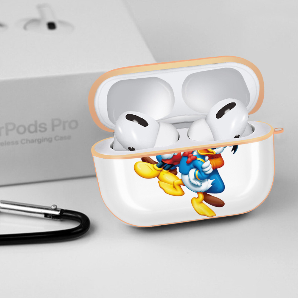 ミッキーマウス Mickey Mouse 【AirPods Pro用】ハードシェル保護ケース｜耐衝撃・防指紋・カラビナ付き商品仕様