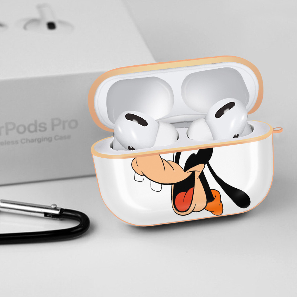ミッキーマウス Mickey Mouse 【AirPods Pro用】ハードシェル保護ケース｜耐衝撃・防指紋・カラビナ付き商品仕様