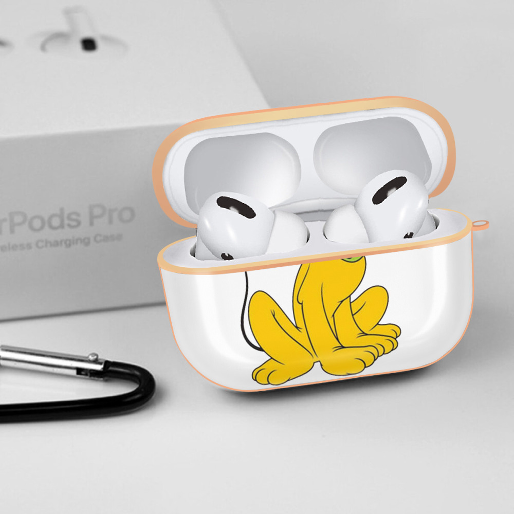 ミッキーマウス Mickey Mouse 【AirPods Pro用】ハードシェル保護ケース｜耐衝撃・防指紋・カラビナ付き商品仕様