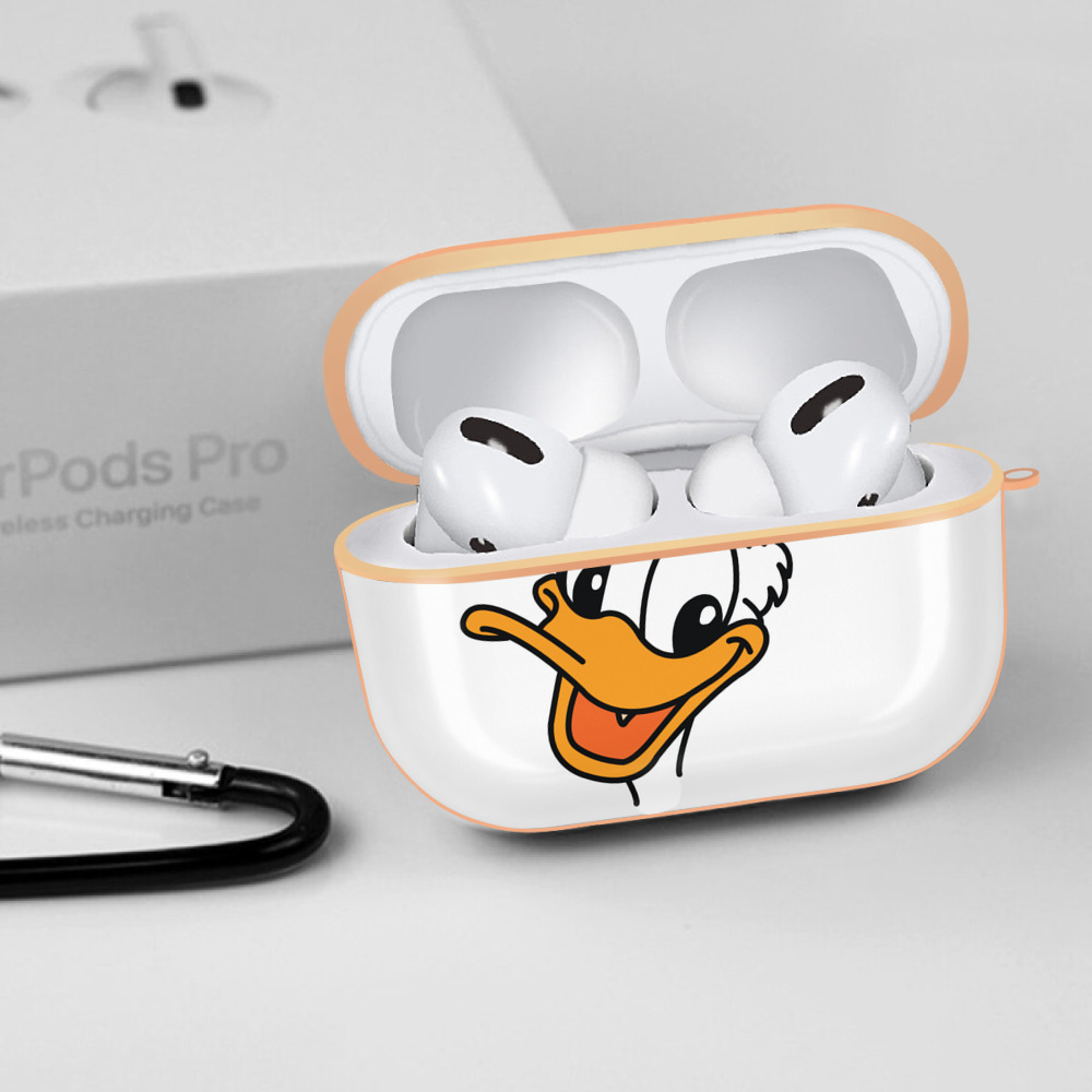 ミッキーマウス Mickey Mouse 【AirPods Pro用】ハードシェル保護ケース｜耐衝撃・防指紋・カラビナ付き商品仕様