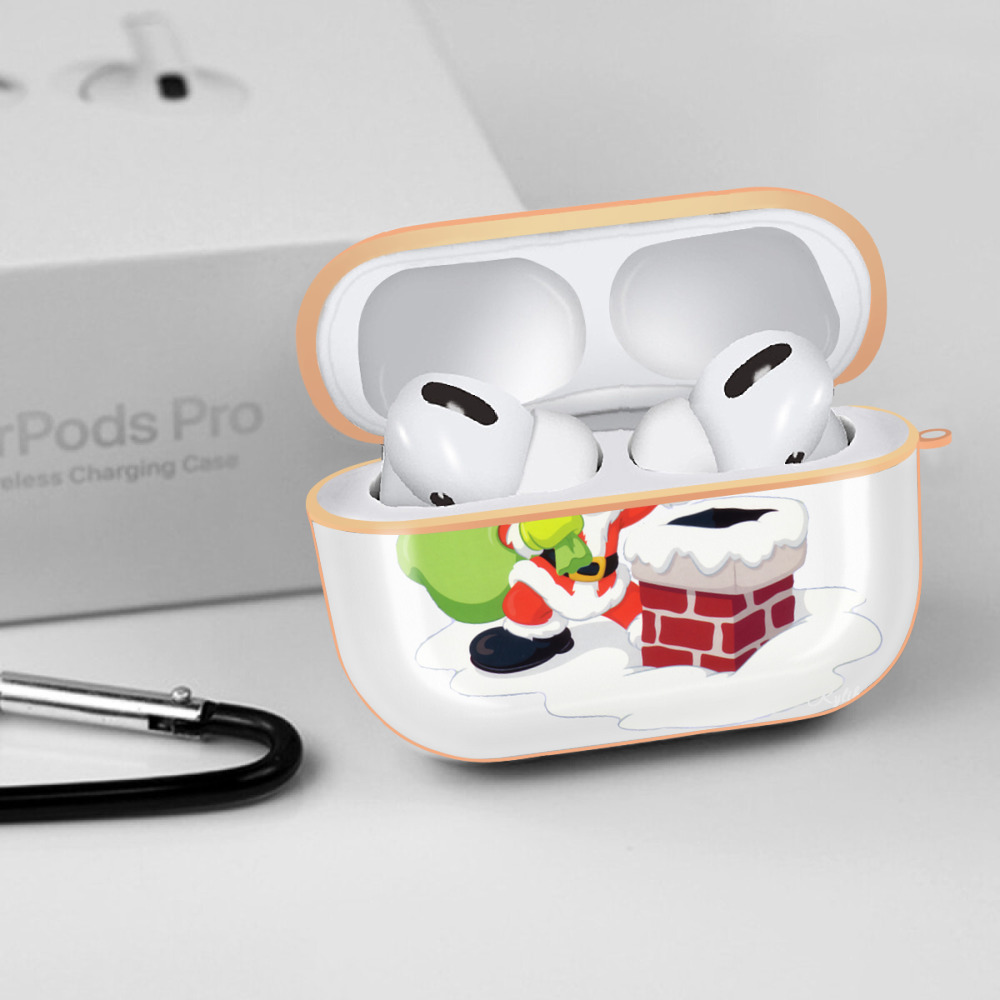 ミッキーマウス Mickey Mouse 【AirPods Pro用】ハードシェル保護ケース｜耐衝撃・防指紋・カラビナ付き商品仕様